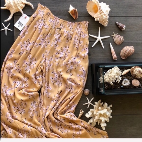 🌴🌼BILLABONG- WONDERING SOUL WIDE LEG PANTS🌼🌴 - Picture 6 of 9